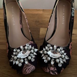 Kelly & Katie Embellished heels